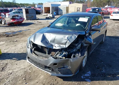 2018 Nissan Sentra Sv из США, поврежденный, VIN 3N1AB7APXJY204950